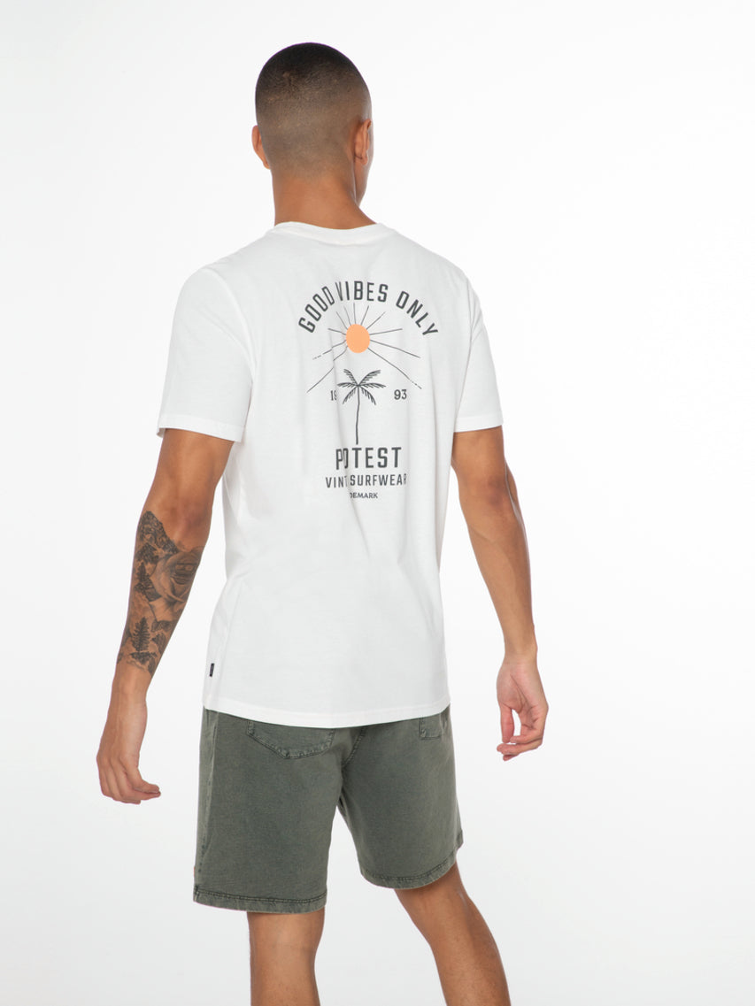 PROTEST PRTHANNUS T-Shirt | Seashelloffwhite