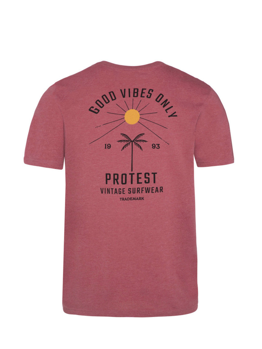 PROTEST PRTHANNUS T-Shirt | Roan Rougebordeaux