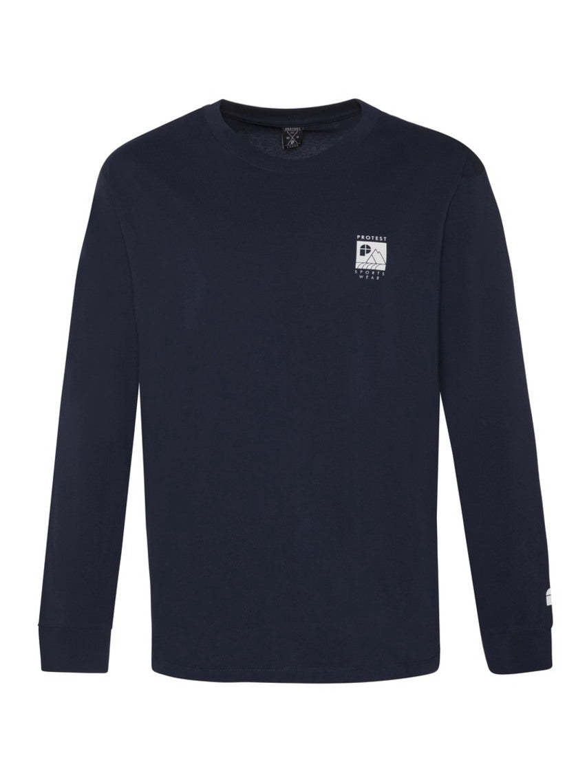 PROTEST SHELBY Longsleeve T-Shirt | Ground Blue