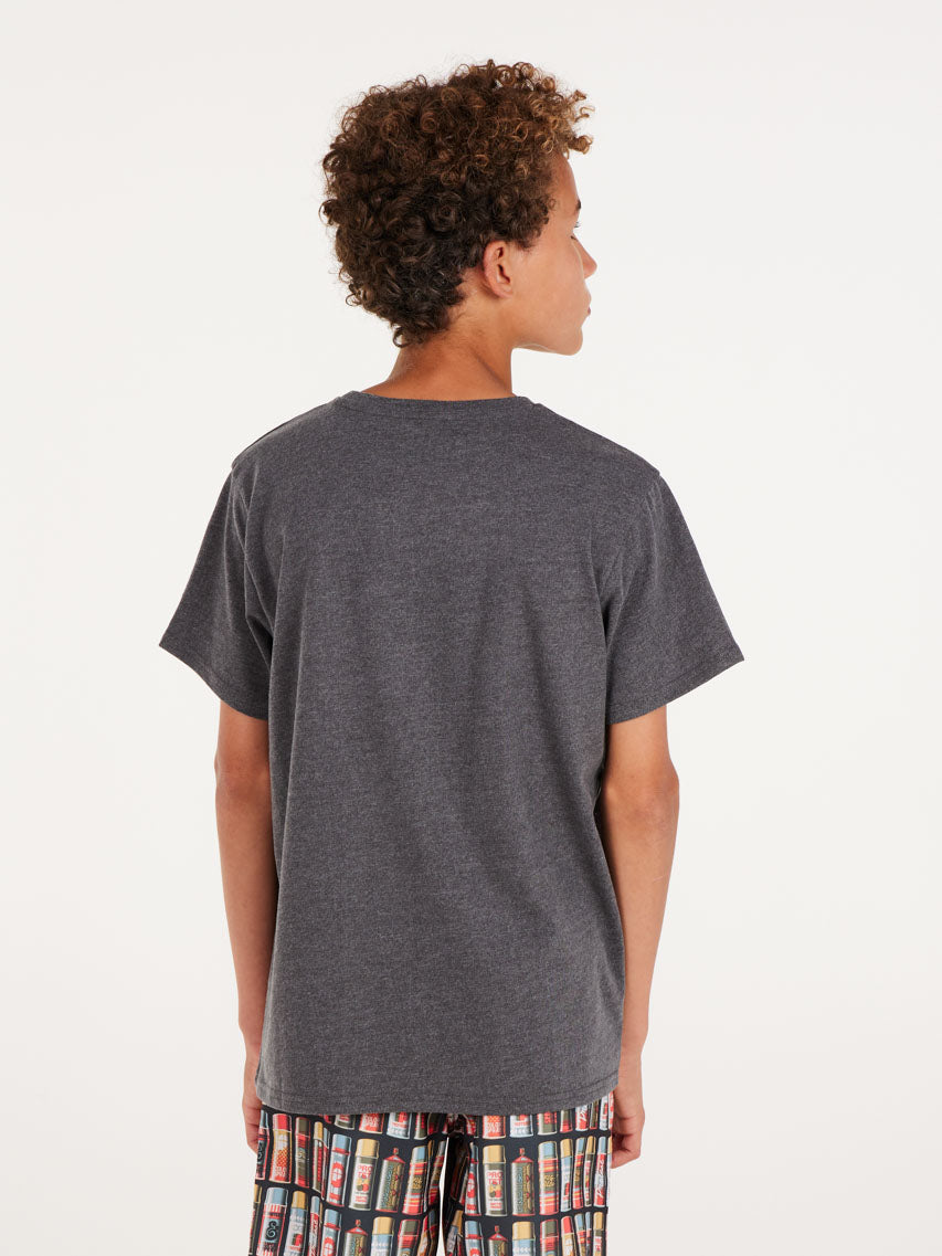 PROTEST PRTFINCE JR T-Shirt | Deep Grey