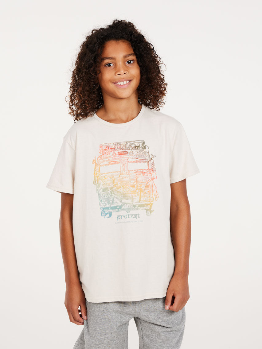 PROTEST PRTBANNER JR T-Shirt | Kitoffwhite