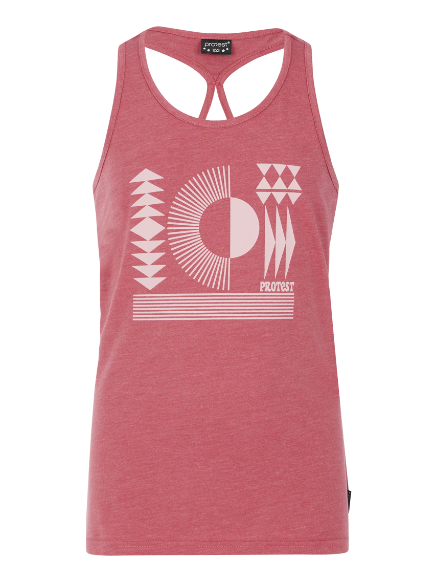 PROTEST PRTFAMOUS JR Singlet | Smooth Pink