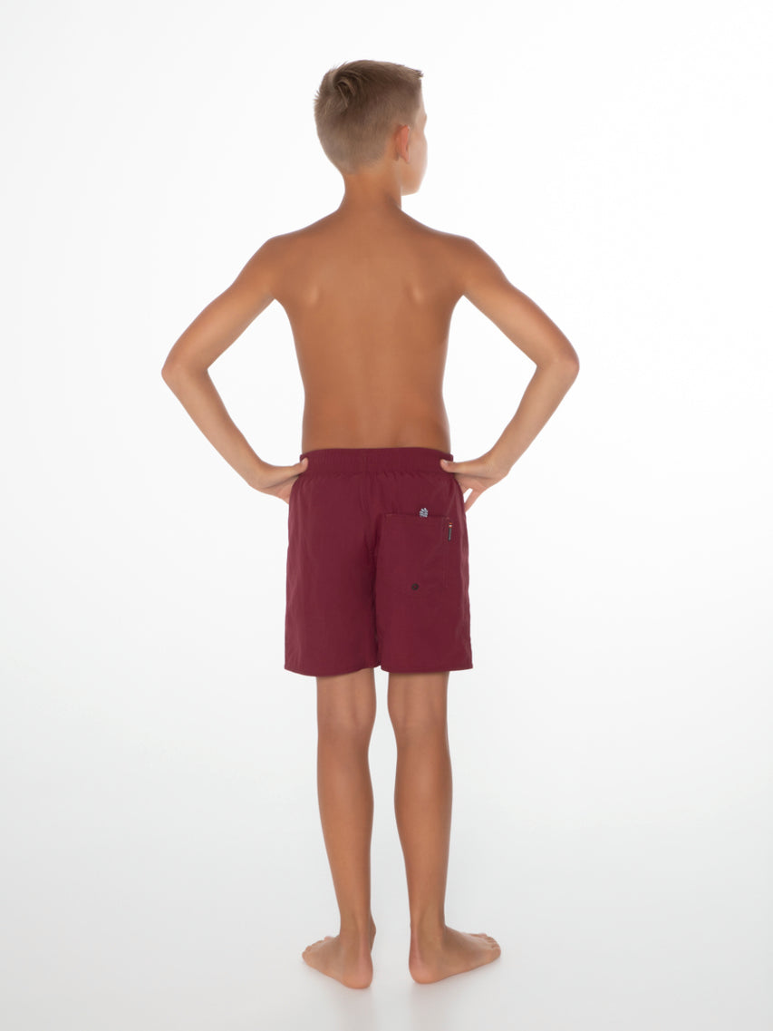 PROTEST CULTURE JR Beachshort | Dark Cherry