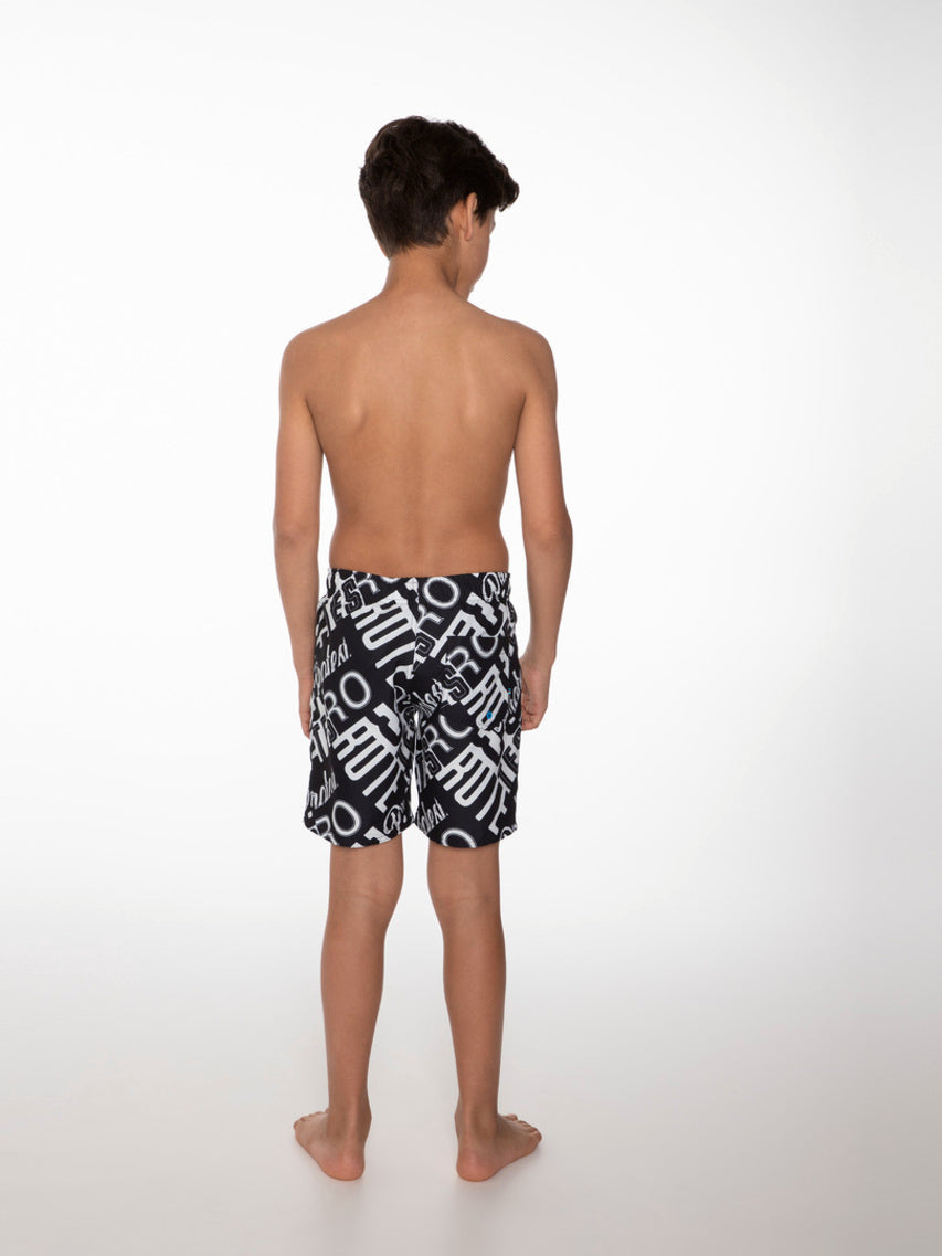 PROTEST TAZ JR Beachshort | True Black