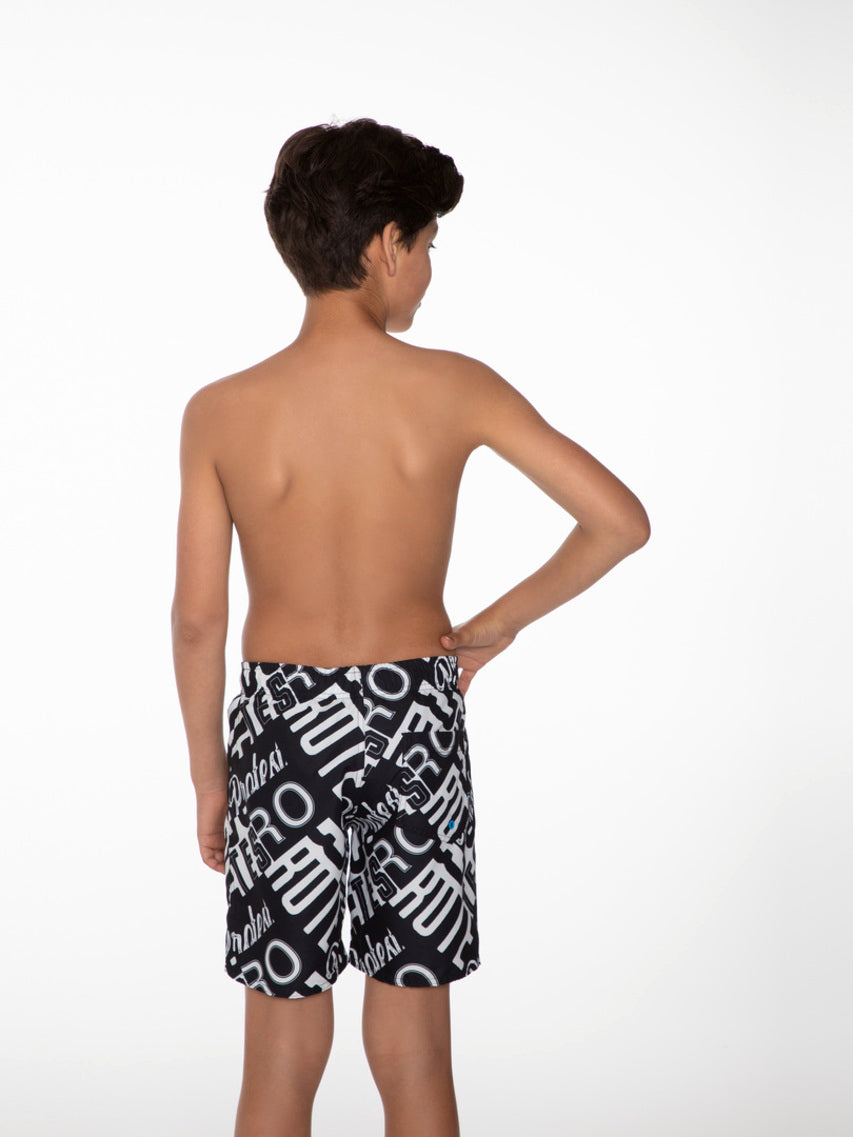 PROTEST TAZ JR Beachshort | True Black