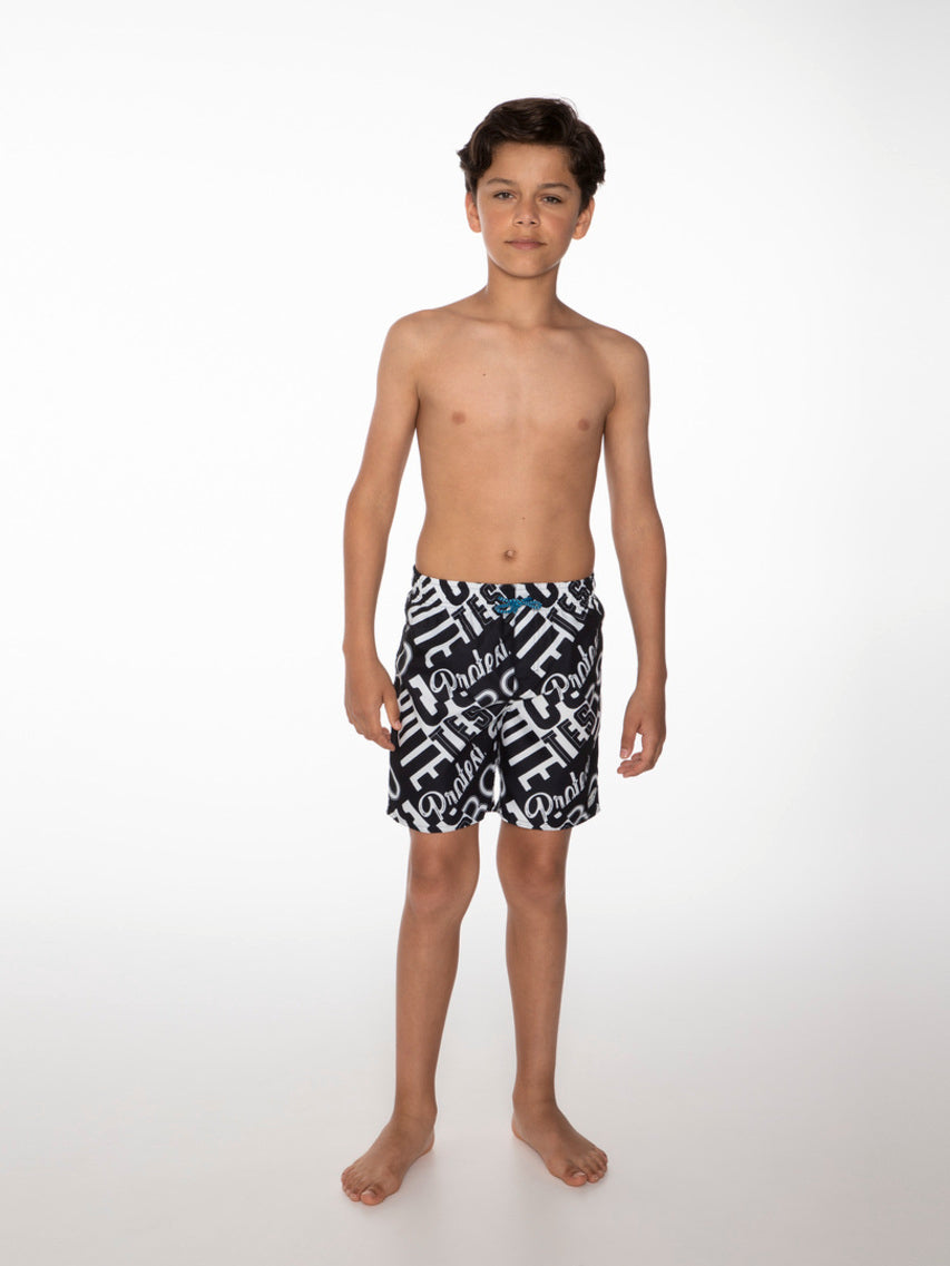 PROTEST TAZ JR Beachshort | True Black