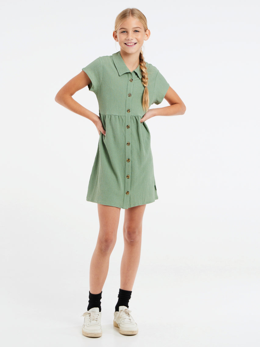 PROTEST PRTVIVIAN JR Dress | Green Baygreen