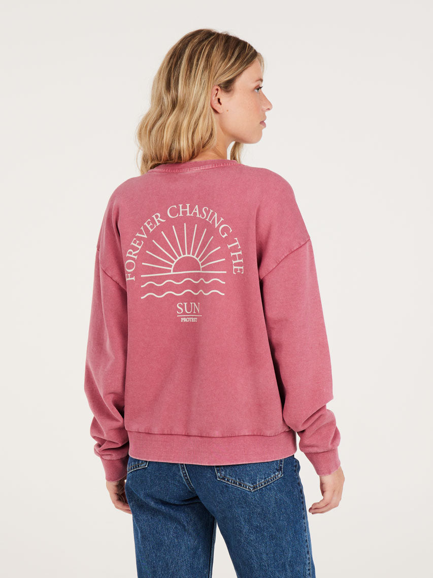 PROTEST PRTKYA Sweatshirt | Deco Pink