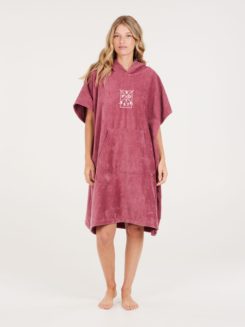 PROTEST PRTDILEMMA Poncho | Deco Pink