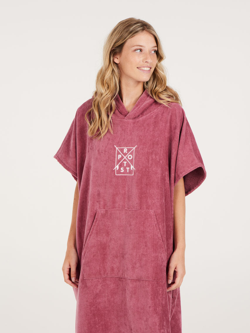 PROTEST PRTDILEMMA Poncho | Deco Pink