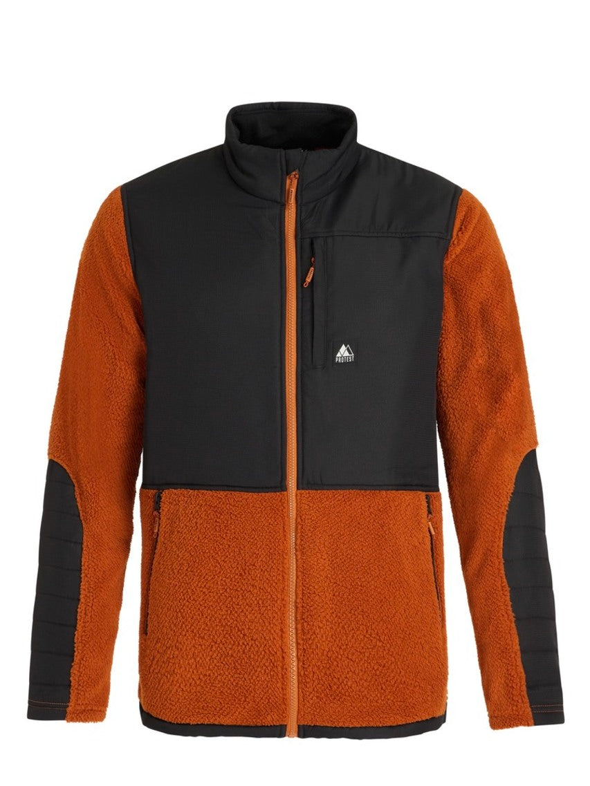 PROTEST PRTMANITOBA Full Zip Top | Umberorange