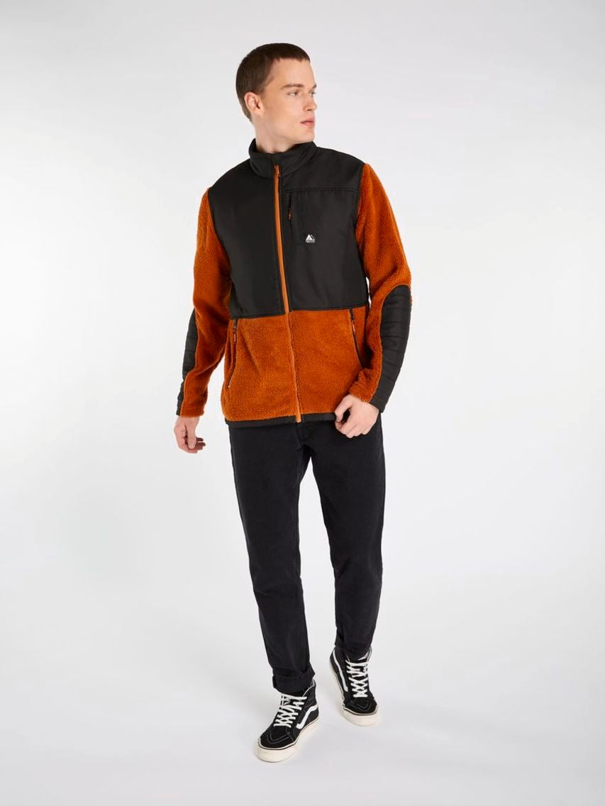 PROTEST PRTMANITOBA Full Zip Top | Umberorange