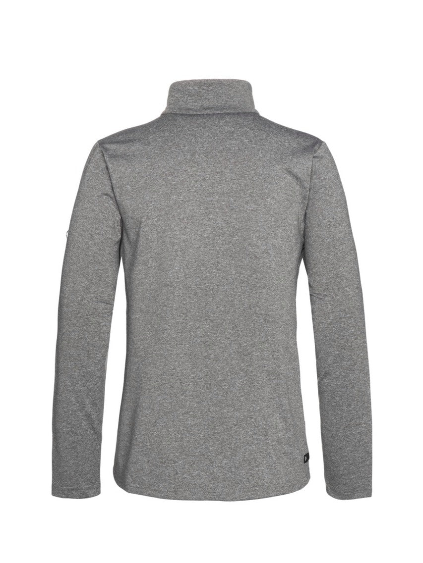 PROTEST WILLOWY JR 1/4 Zip Top | Dark Grey Melee