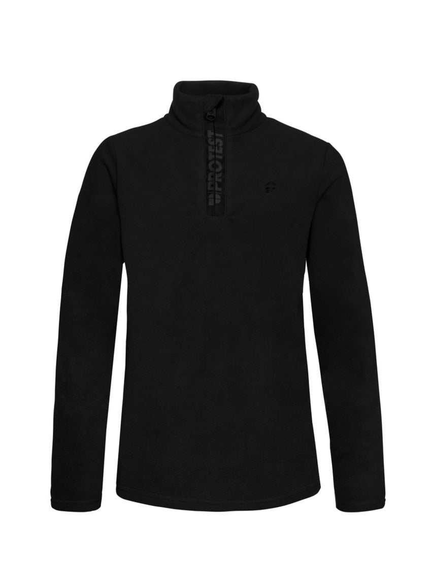 PROTEST PERFECTY JR 1/4 Zip Top | True Black