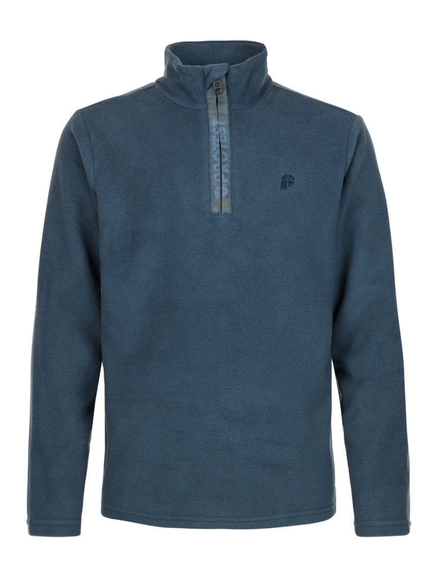 PROTEST PERFECTY JR 1/4 Zip Top | Blue Nights