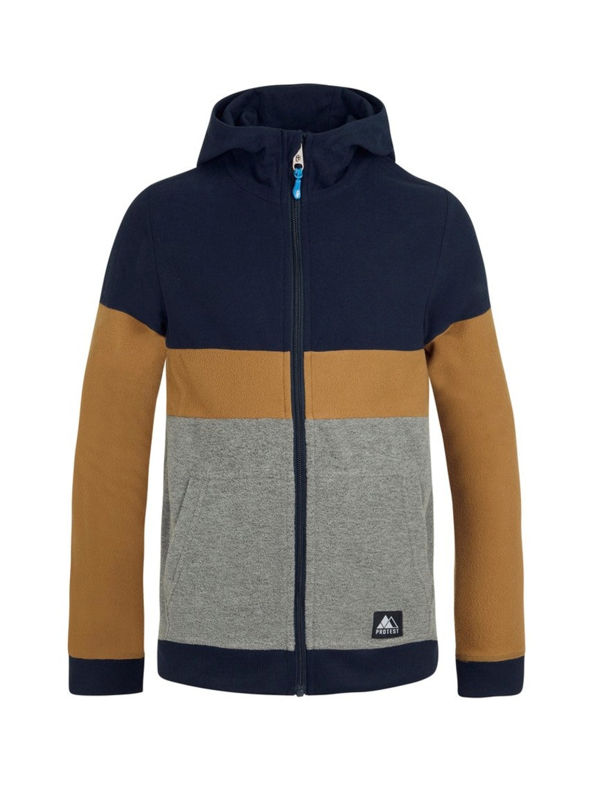 PROTEST PRTBOB JR Full Zip Hoody | Deep Ocean