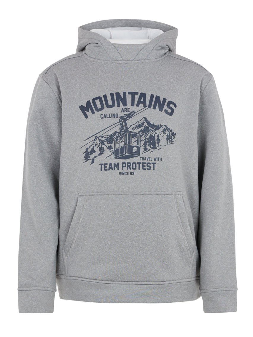 PROTEST PRTKESTREL JR Hoody | Dark Grey Melee