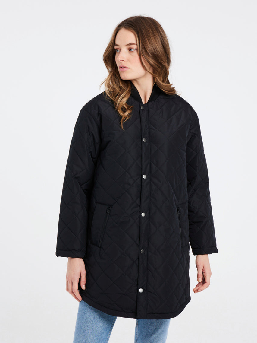 PROTEST PRTORCUS Quilted Outdoor | True Black