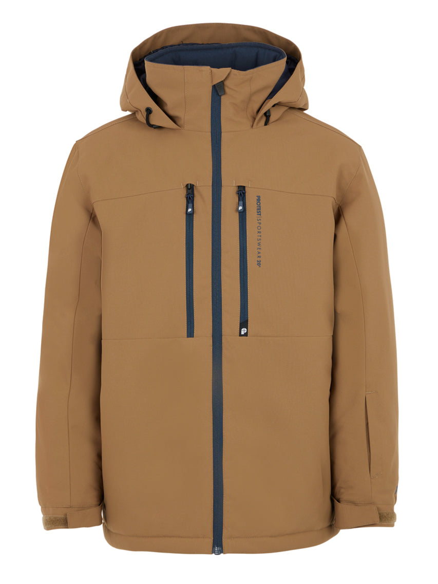 PROTEST PRTFLYNTY JR Snowjacket | Sandy Brown