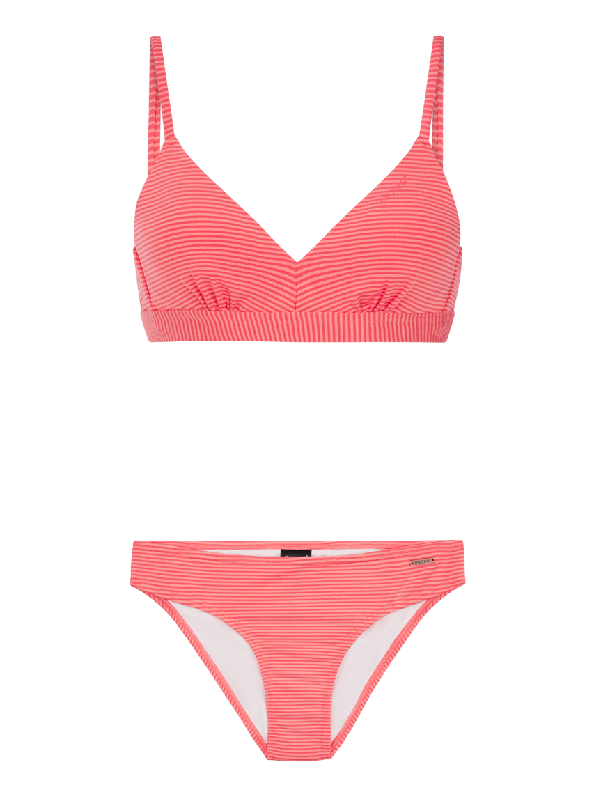 PROTEST PRTLIVIA Wire Bikini | Charm Pink C-Cup