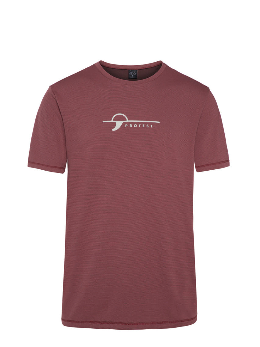 PROTEST PRTLEGUNDI Surf T-Shirt | Roan Rougebordeaux