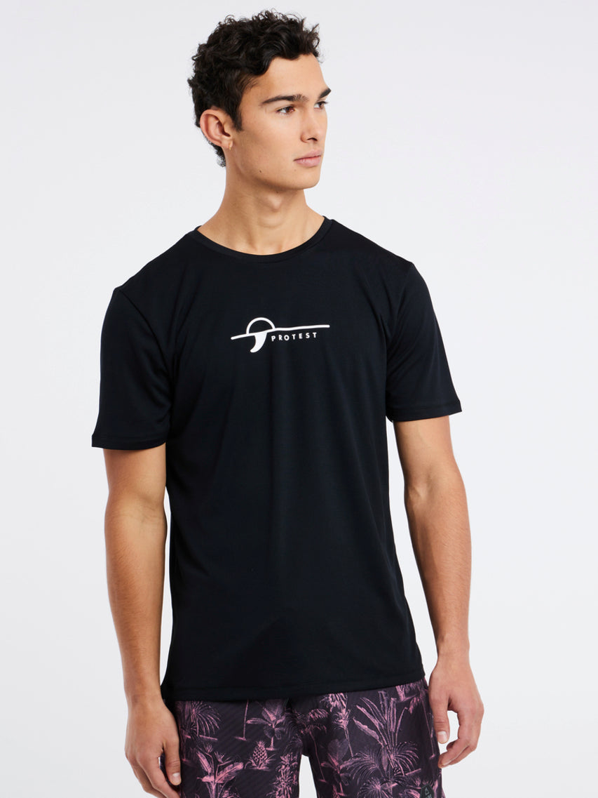 PROTEST PRTLEGUNDI Surf T-Shirt | True Black