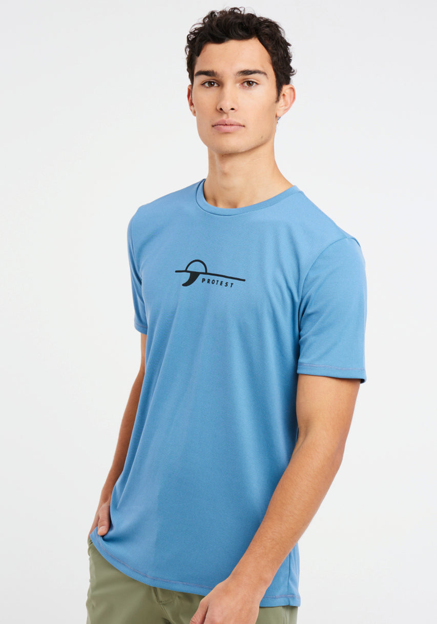 PROTEST PRTLEGUNDI Surf T-Shirt | River Blue