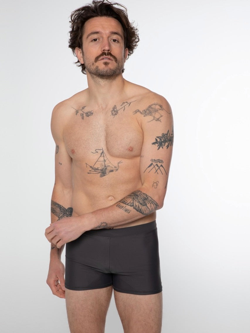 PROTEST CARST Swimtrunk | Deep Grey