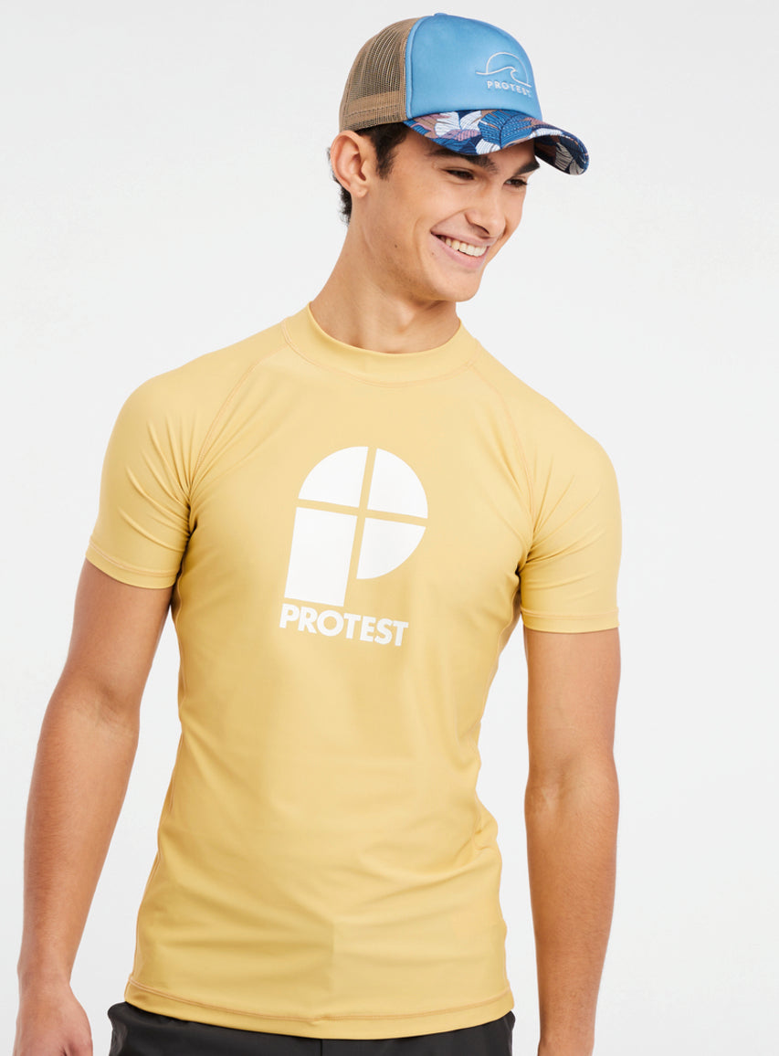 PROTEST PRTCATER Surf T-Shirt Sho | ButterYellow