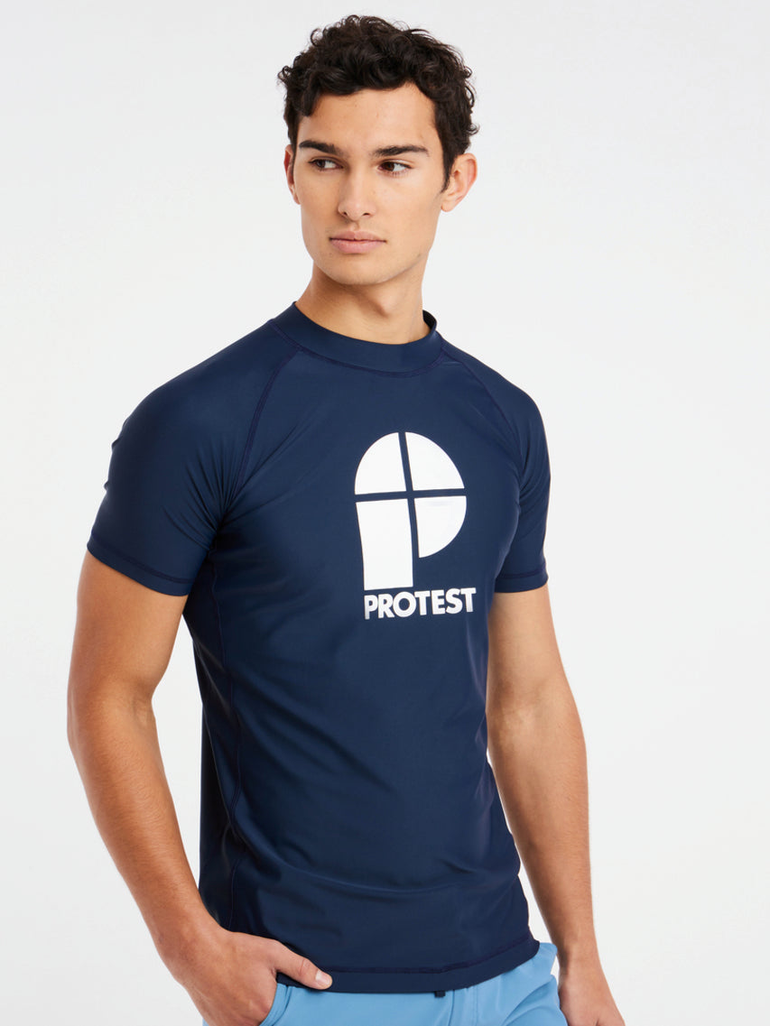 PROTEST PRTCATER Surf T-Shirt Sho | Night Skyblue