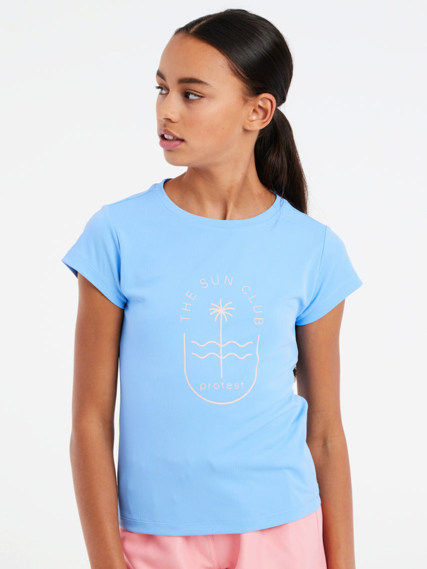 PROTEST PRTJOY JR Surf T-Shirt | Havasublue