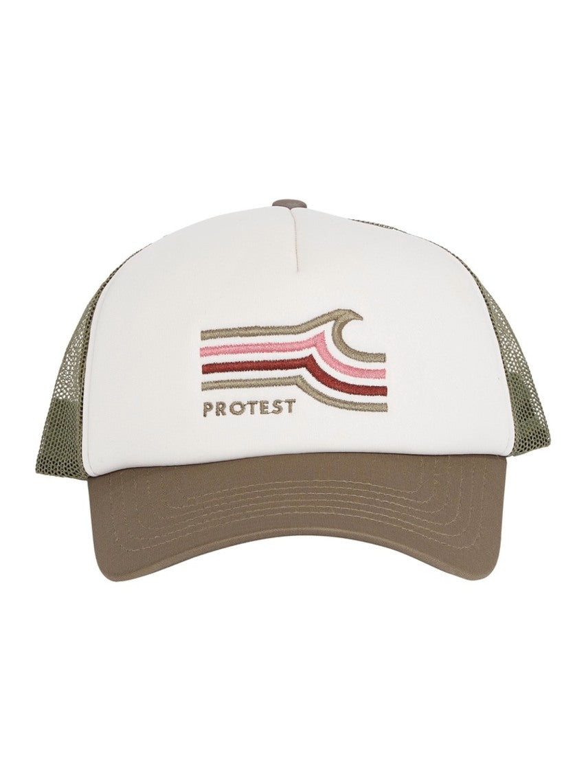 PROTEST PRTTONIO Cap | Artichoke green